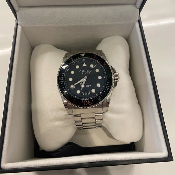 Gucci Other - Gucci Dive Steel Bracelet MEN Watch